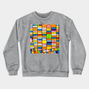 East Village, New York Map Crewneck Sweatshirt